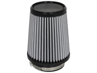 aFe MagnumFLOW Pro DRY S Universal Air Filter 4in F x 6in B x 4-3/4in T x 7in H (w/ Bumps)