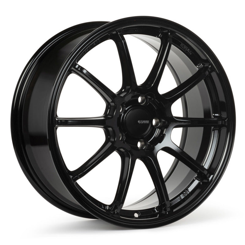 Enkei TRIUMPH 18x9.5 5x100 45mm Offset Gloss Black Wheel