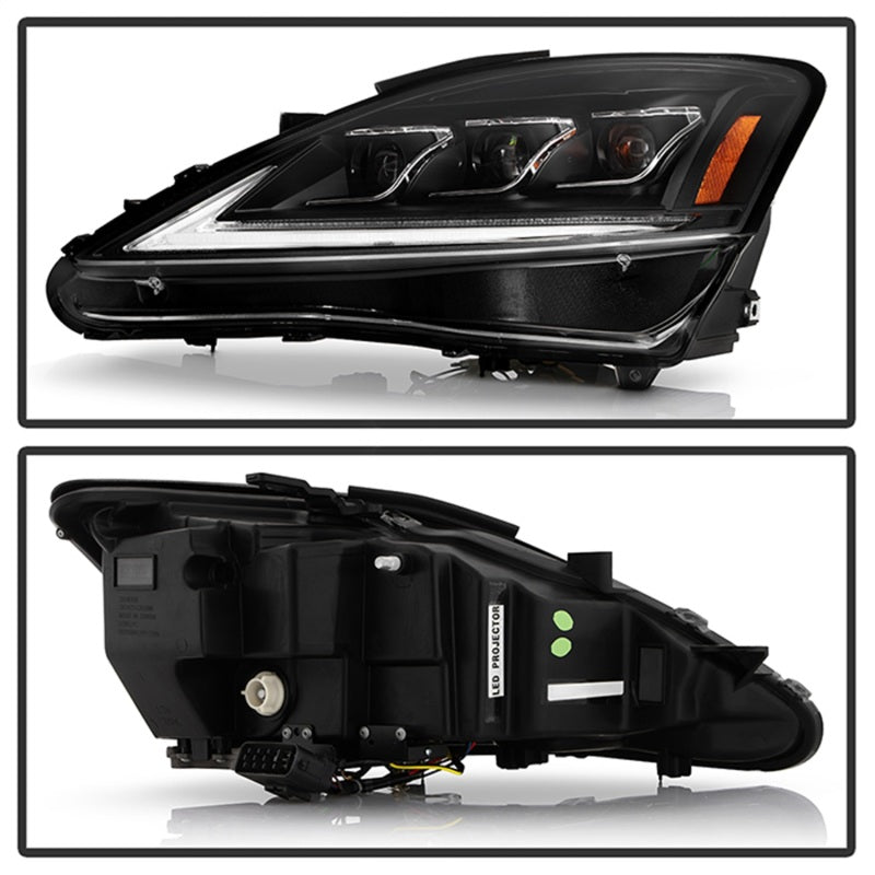 Spyder Apex 11-13 Lexus IS 250/350 Factory Xenon/HID Model Only High-Power LED Module Headlights