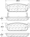 StopTech Performance Brake Pads