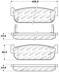 StopTech Performance Brake Pads