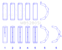 King Engine Bearings Ford 281CI/330CI 4.6L/5.4L V8 (Size STD) Main Bearing Set