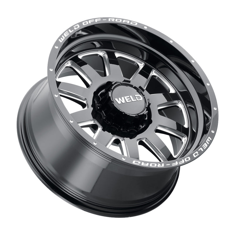 Weld Off-Road W102 20X9.0 Stealth 5X139.7 5X150 ET00 BS5.00 Gloss Black MIL 110.2