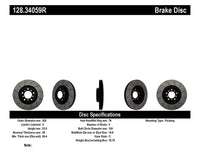 StopTech 01-06 BMW M3 Drilled Right Front Rotor