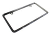Ford Racing Slim License Plate Frame - Brushed Stainless Steel