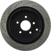 StopTech 03-12 Infiniti FX35 Drilled Sport Left Rear Cryo Rotor