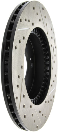 StopTech 97-01 Acura Integra Type R / 97-01 Honda CR-V Slotted & Drilled Right Front Rotor
