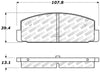 StopTech Street Select Brake Pads - Front/Rear