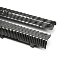 Seibon 09-10 Nissan GTR R35 OEM Style Carbon Fiber Door Sills (Pair)