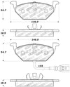 StopTech Performance Brake Pads