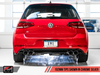 AWE Tuning Mk7 Golf R SwitchPath Exhaust w/Chrome Silver Tips 102mm