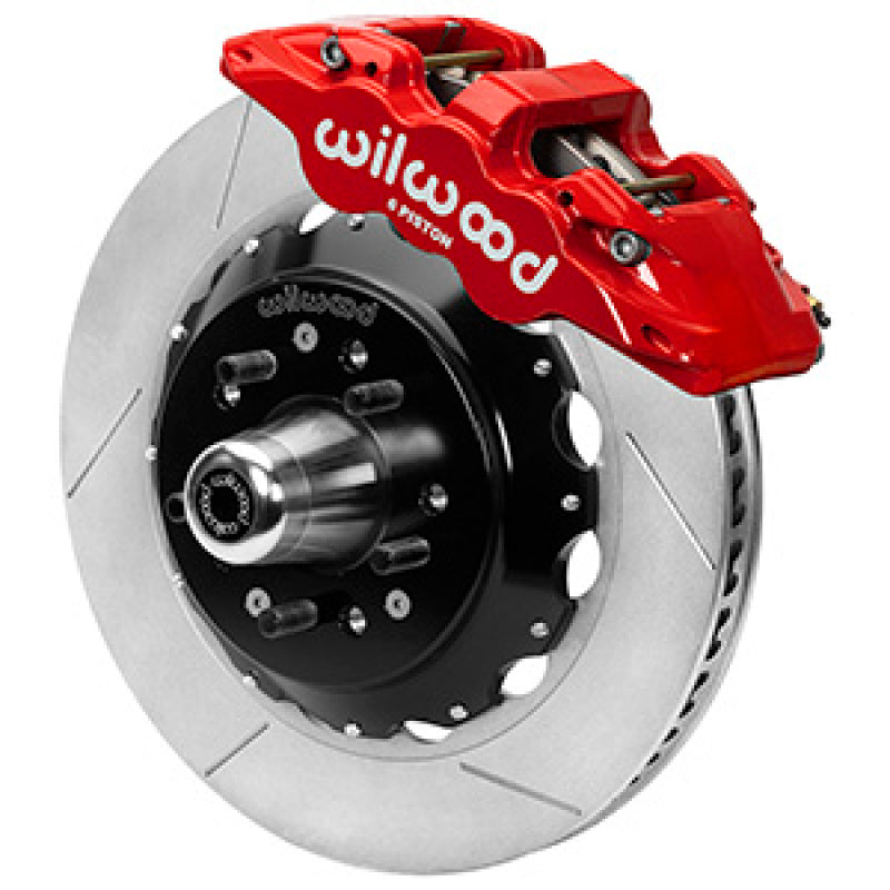 Wilwood Aero6R/ST Front Big Brake Kit 14in Red Powder Coat 79-88 Chevrolet Monte Carlo