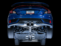 AWE Tuning 2016+ Honda Civic Si Track Edition Exhaust w/Front Pipe & Dual Chrome Silver Tips