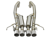 aFe MACHForce XP 3in-2 1/2in Axle Back 304SS Exhaust w/ Polished Tips 15-17 Chevy Corvette Z06