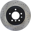 StopTech 01-06 BMW 330 Drilled Right Front Rotor