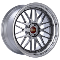 BBS LM 20x10 5x120 ET20 Diamond Black Center Diamond Cut Lip Wheel -82mm PFS/Clip Required