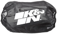 K&N Round Tapered Drycharger Air Filter Wrap 8in B ID x 6.625in T ID x 10.5in H