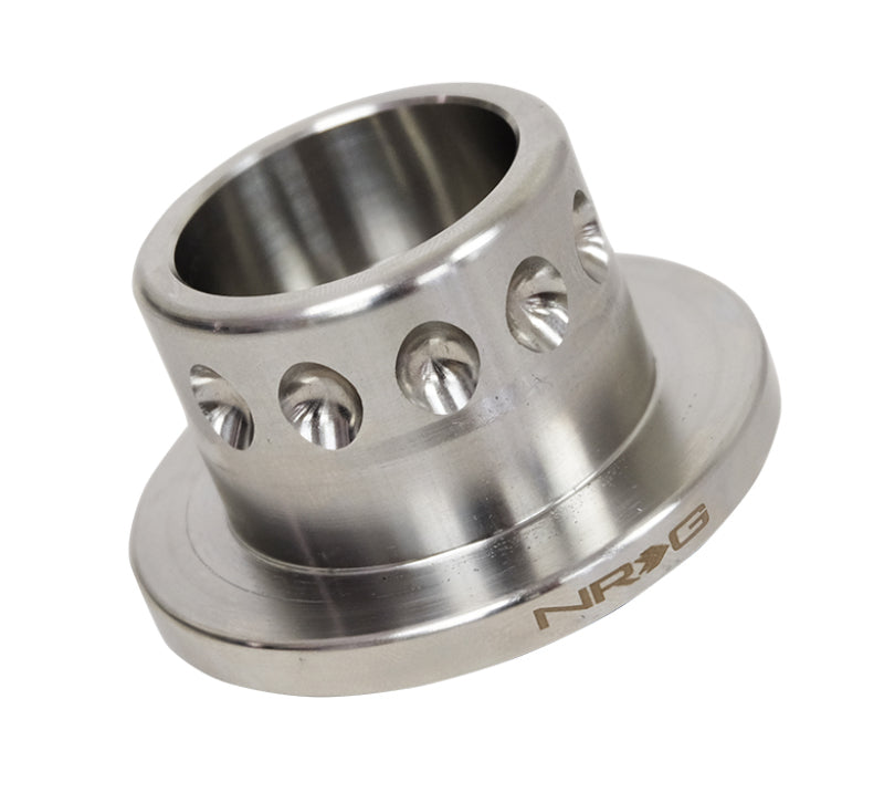 NRG Short Spline Adapter - SS Welded Hub Adapter With 5/8in. Clearance