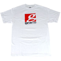 Grams Performance and Design Logo White T-Shirt - XXL