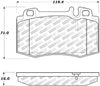 StopTech Street Select Brake Pads w/Hardware - Front