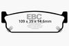EBC 93-97 Infiniti J30 3.0 Yellowstuff Rear Brake Pads