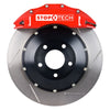 StopTech 09-10 Nissan 370Z Sport Model Only Front BBK w/ Red ST-60 Calipers Slotted 380x32mm Rotors