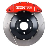 StopTech 06-10 BMW M5/M6 w/ Red ST-60 Calipers 380x35mm Slotted Rotors Front Big Brake Kit