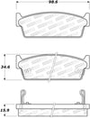 StopTech Street Brake Pads