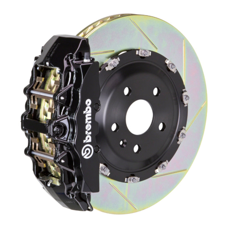 Brembo 12-18 CLS550/15-18 CLS400 Front GT BBK 6 Piston Cast 380x34 2pc Rotor Slotted Type1-Black
