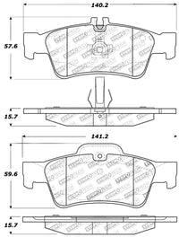 StopTech Performance Mercedes Benz Rear Brake Pads