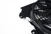 CSF 92-00 Honda Civic All-Aluminum Fan Shroud w/12in SPAL Fan - Black Finish