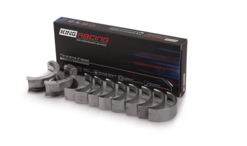 King Engine Bearings General Motors 262/ 267/ 302/ 307/ 327/ 350 (Size .001) Main Bearing Set