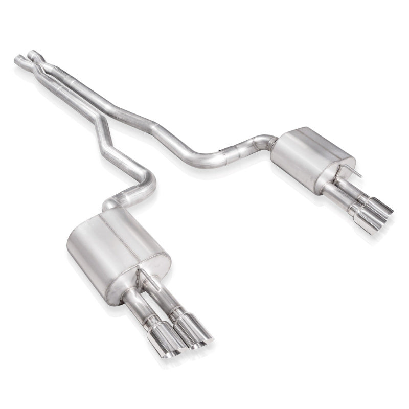 Stainless Works 2014-16 Chevy SS Exhaust 3in X-Pipe Chambered Mufflers Polished Tips