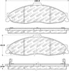 StopTech Street Select Brake Pads - Rear