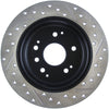 StopTech 04-08 Acura TL / 03-09 Honda Element Slotted & Drilled Right Rear Rotor
