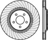 StopTech Power Slot 94-04 Ford Mustang Front Right Slotted CRYO Rotor
