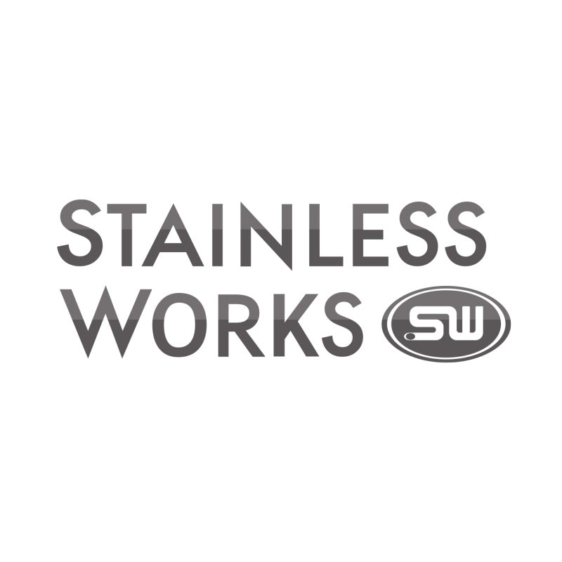 Stainless Works 2015-16 Mustang 2-1/2in Catback Retro Chambered Mufflers Factory Connection