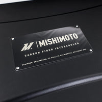 Mishimoto Universal Carbon Fiber Intercooler - Matte Tanks - 525mm Black Core - S-Flow - P V-Band