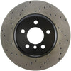 StopTech 11-13 BMW 550i Rear Right Drilled Sport Brake Rotor