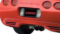 Corsa 97-04 Chevrolet Corvette C5 Z06 5.7L V8 Black Xtreme Cat-Back + XO Exhaust