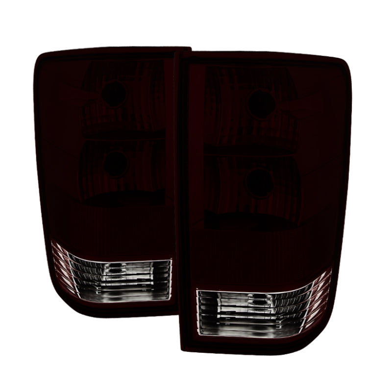 Xtune Nissan Titan 04-15 OEM Style Tail Light Red Smoked ALT-JH-NT04-OE-RSM