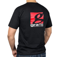Grams Performance and Design Logo Black T-Shirt - XXL