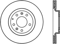 Stoptech 06-15 Mazda Miata MX-5 Front Premium Cryostop Brake Rotor