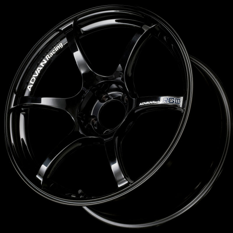 Advan RGIII 19x10.0 +35 5-114.3 Racing Gloss Black Wheel