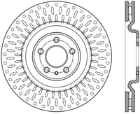 StopTech Premium High Carbon 13-14 Ford Mustang/Shelby GT500 Right Front Disc Slotted Brake Rotor