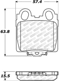 StopTech Street Select Brake Pads - Front/Rear