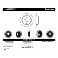Stoptech Nissan / Infinit CRYO-STOP Brake Rotor