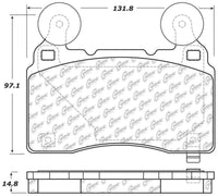 StopTech Performance Front Brake Pads 10-14 Chevy Camaro