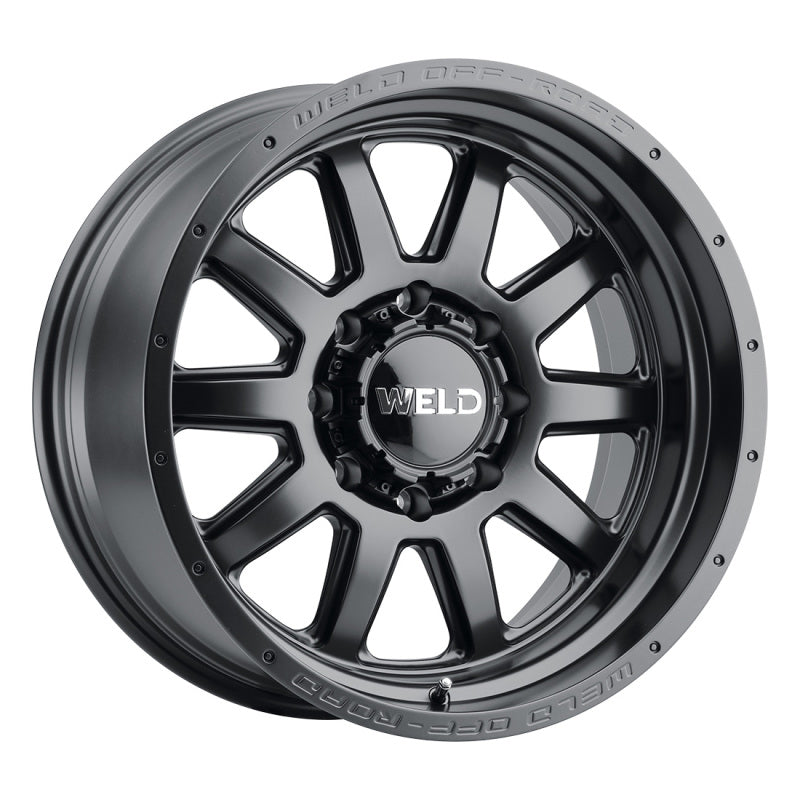 Weld Off-Road W101 20X9.0 Stealth 5X139.7 5X150 ET00 BS5.00 Satin Black 110.2