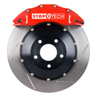 StopTech 08-09 WRX STi Front BBK ST60 355x32 Slotted Rotors Red Calipers